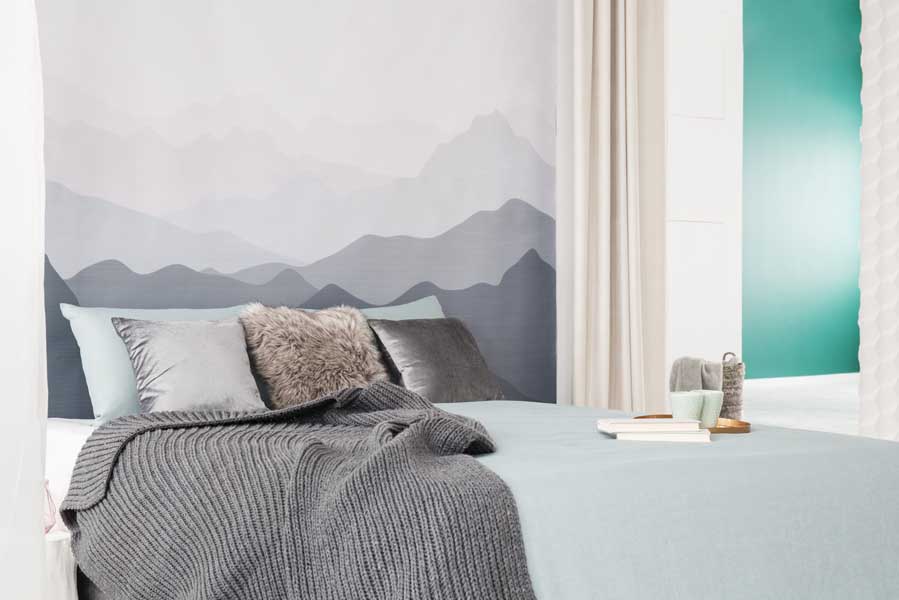 pepel pintado en la habitación