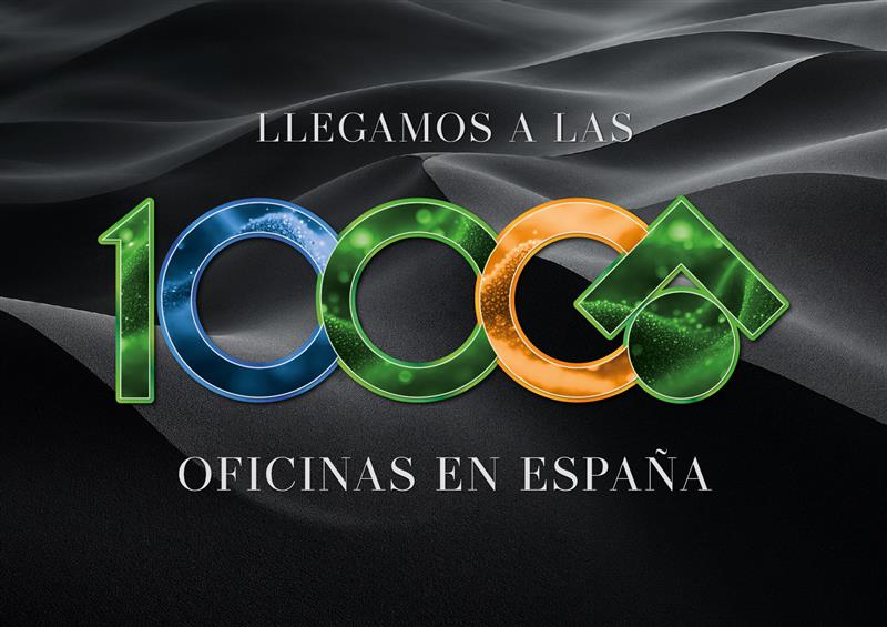 El Grupo Tecnocasa alcanza las 1.000 oficinas en España