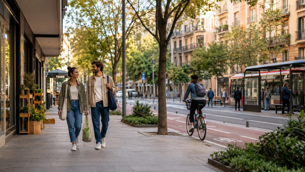 Semana Europea de la Movilidad: cómo influye el barrio donde vives en tu forma de moverte