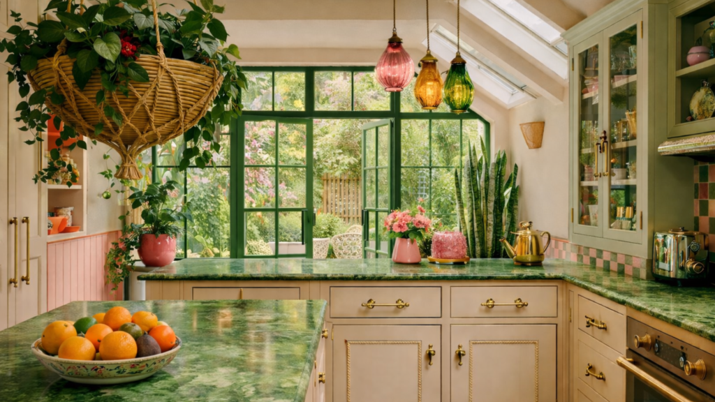 Cocina maximalista