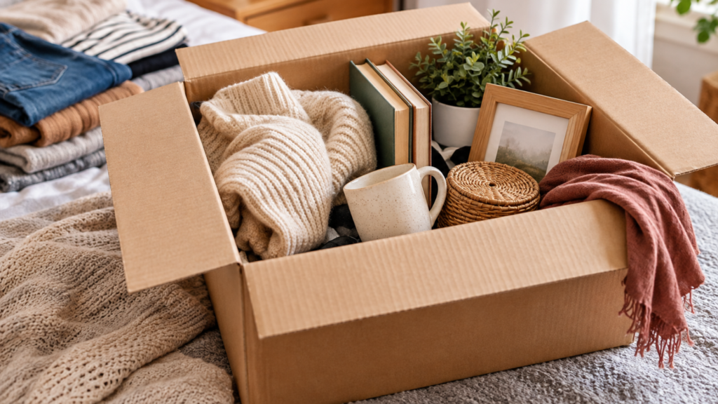 Caja de la duda para ordenar espacios