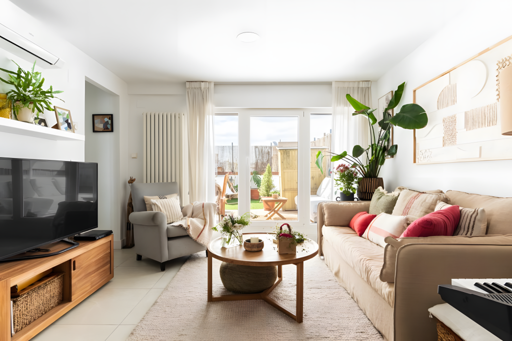 Casas con zonas verdes
