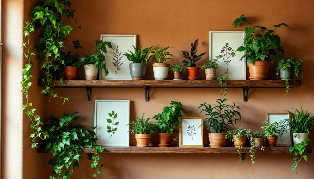 Decoración del hogar con plantas